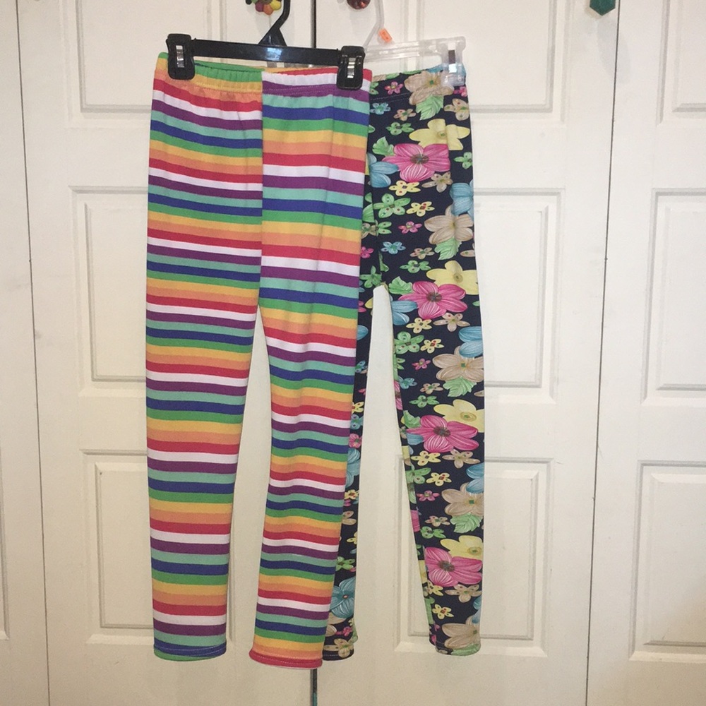 NWOT fleece lined leggings - size 8-10